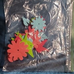 Colorful Floral and Bird Party Decorations